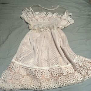 Off white lace dress